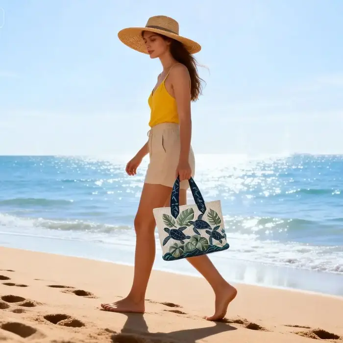 Sac fourre-tout matelassé vintage à motifs imprimés en 3D