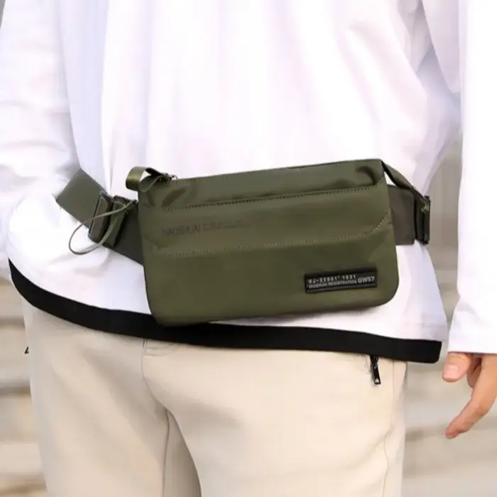 Sac banane portable anti-éclaboussures pour homme