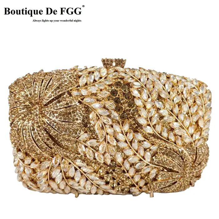 Sacs à main de soirée élégants à fleurs, pocommuniste de mariage, sacs à main de créateurs de luxe,