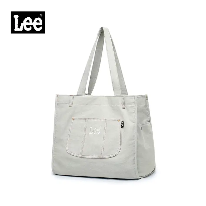 Sac fourre-tout en jean grande capacité LEE à multiples poches pour femme – Tendance, idéal pour le