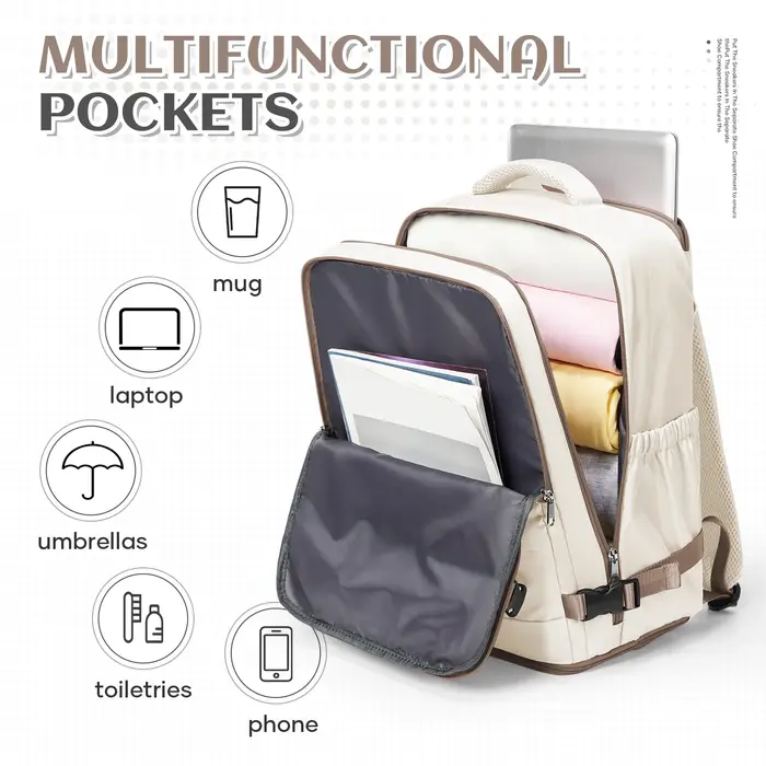 Sac à dos de voyage pour femmes et hommes
