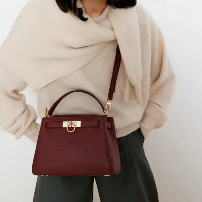 2025 nouveau sac à main de taille moyenne, sac à bandoulière haut de gamme, sac à bandoulière, sac d