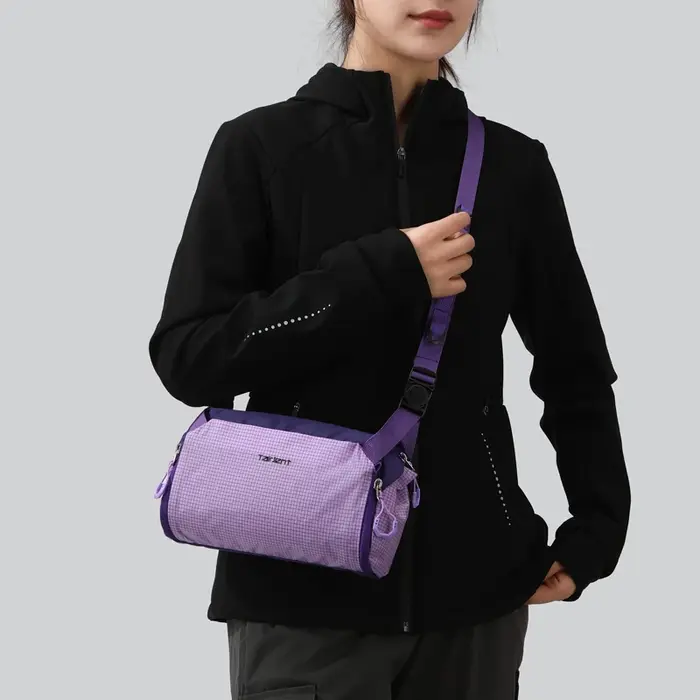 Nouveau sac messager en nylon pour femme