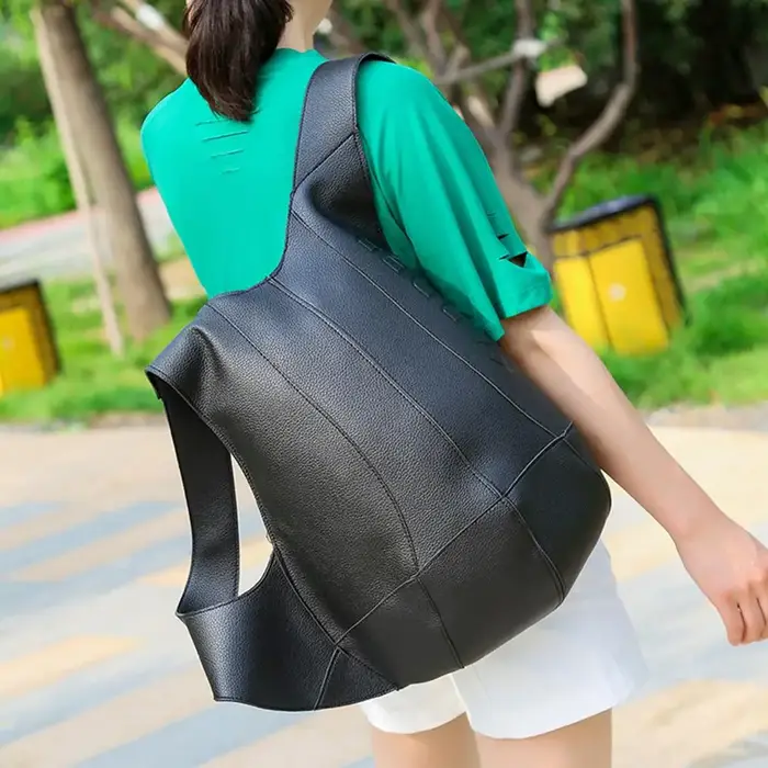 Sac à dos Anti-vol en cuir pour hommes et femmes, sacoche de voyage à la mode