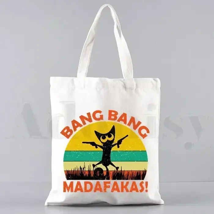 Pew Pew Madafakas sac fourre-tout unisexe sacs en toile