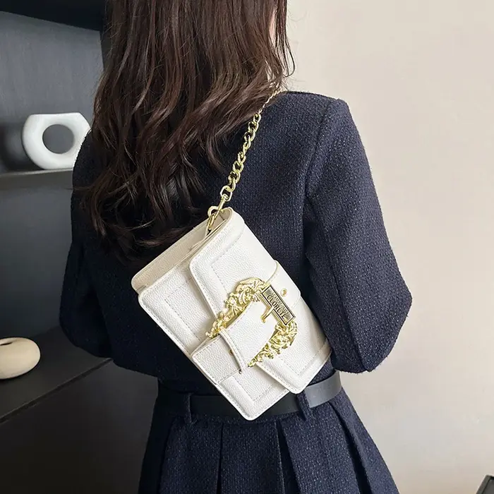 Sac fourre-tout décontracté en cuir PU pour femmes