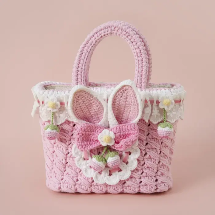 Sac au Crochet de la série Loli Girl de célébrité d'internet