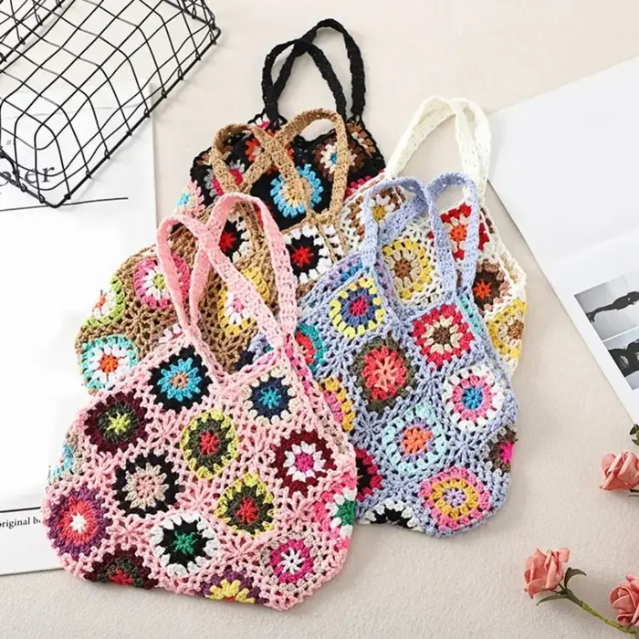 Sac fourre-tout Boho de grande capacité