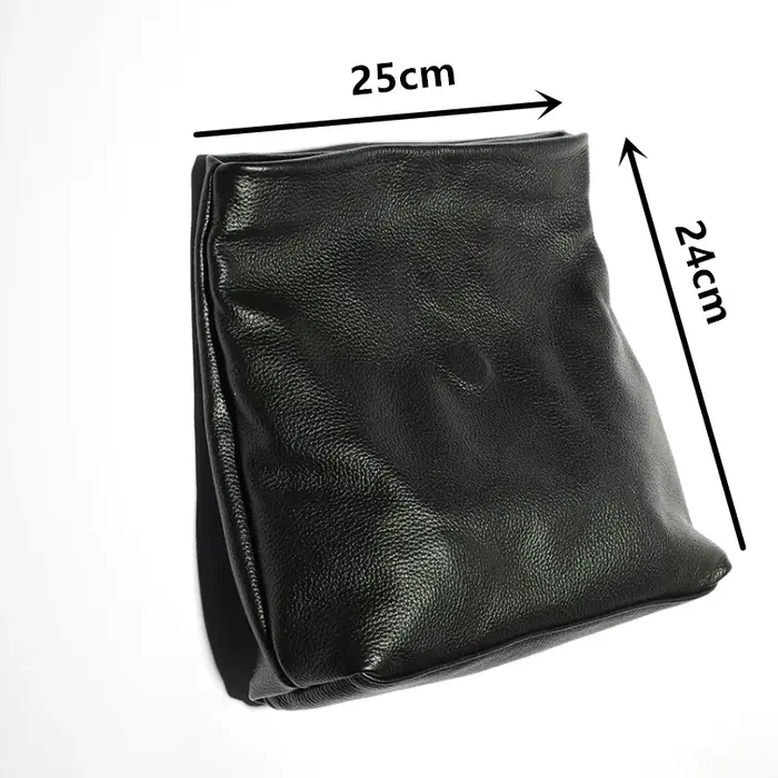 Sac en cuir noir pour femme