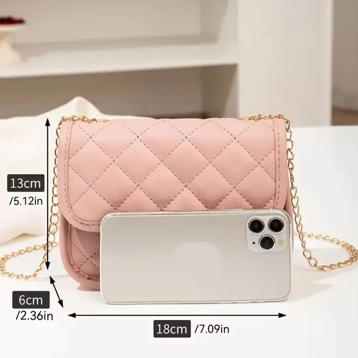 Nouveau sac à rabat matelassé B-Lock tendance et décontracté pour femme