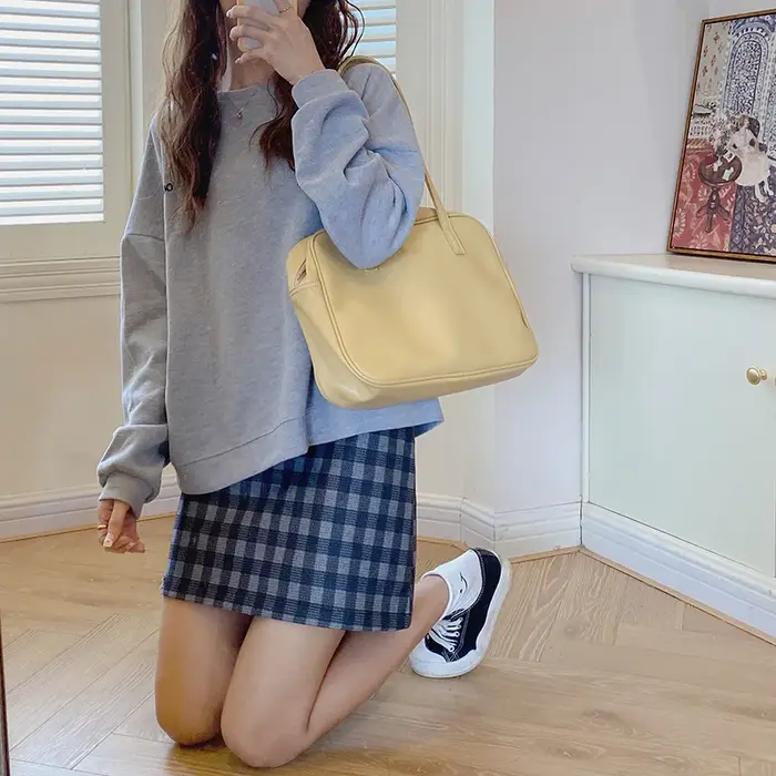 Sac à Main Souple en Cuir PU pour Femmes