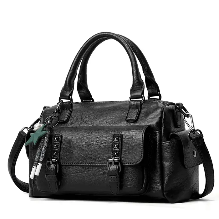 Femmes Faux cuir sacs à Main femme PU bandoulière sacs à bandoulière mode Sac fourre-tout cadeau pou