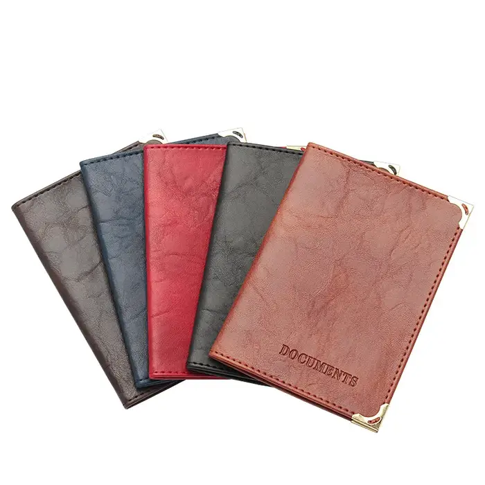 Pochette Vintage en cuir Pu pour hommes et femmes