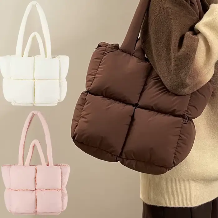 Sac à bandoulière bouffant de styliste pour femmes
