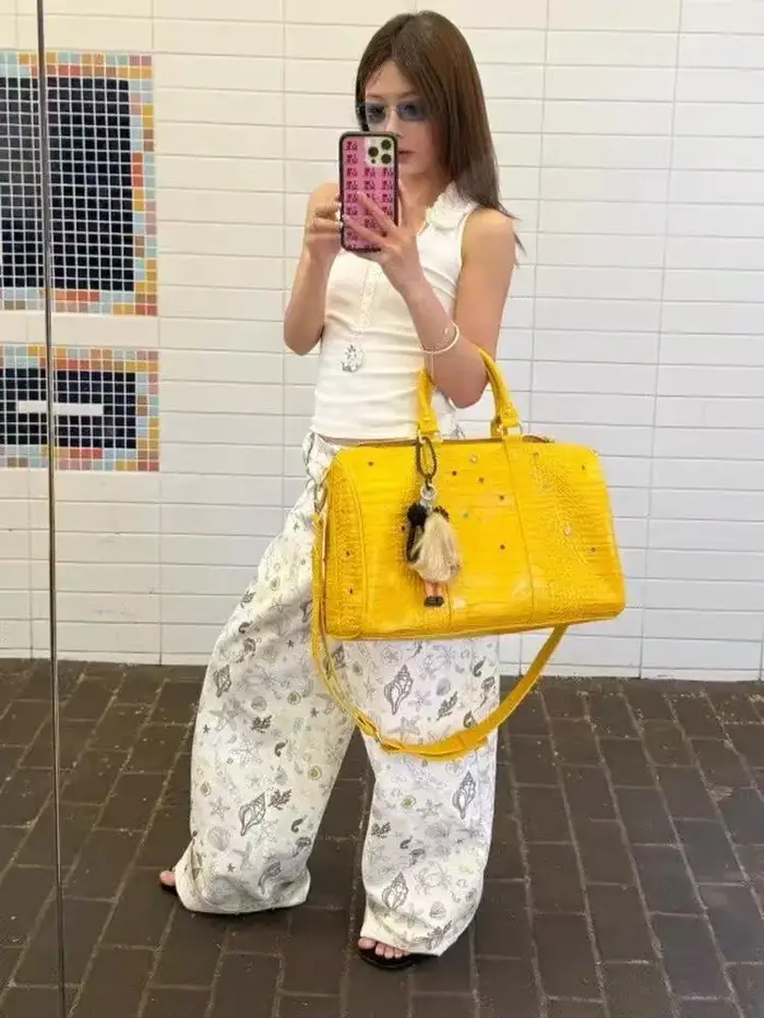 Sac fourre-tout femmes Crocodile Grain 2025 mode Vintage diamant PU haute capacité sac à bandoulière sac à main Style euro-américain
