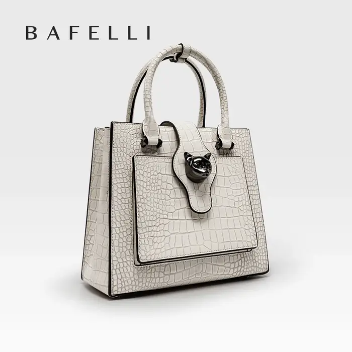 WOALGABAGS-Sacoche en cuir véritable pour femme, marque de créateur de luxe, sac à bandoulière pour