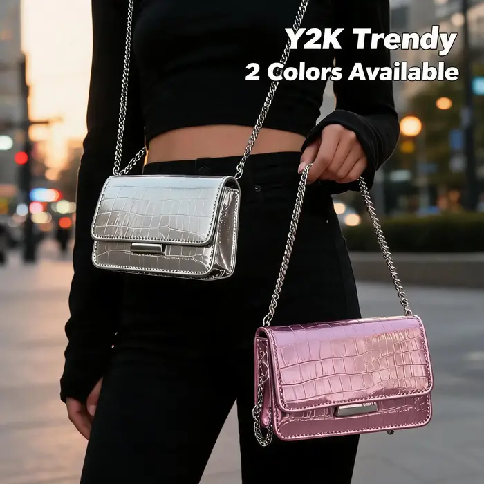 Sac à bandoulière carré mini pour femme