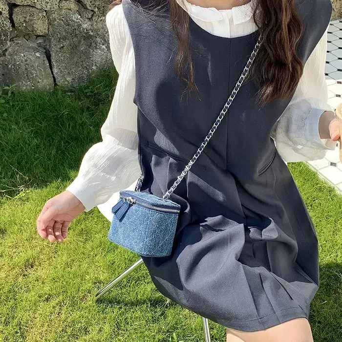 Mini sacs à bandoulière en Denim pour femmes