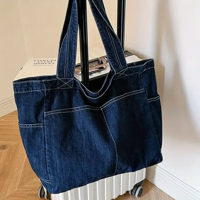 Sac fourre-tout en Denim Vintage