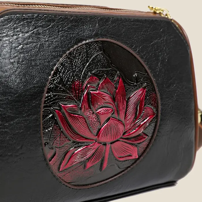 Sac à bandoulière pour femmes célèbre marque éléphant brodé femme sacs de messager portefeuille de haute qualité en cuir fille Bolsas Sac A Main