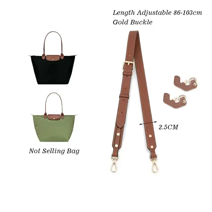 Sangle de remplacement Longchamp réglable