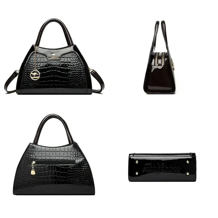 Sacs à main en cuir verni de luxe pour femmes