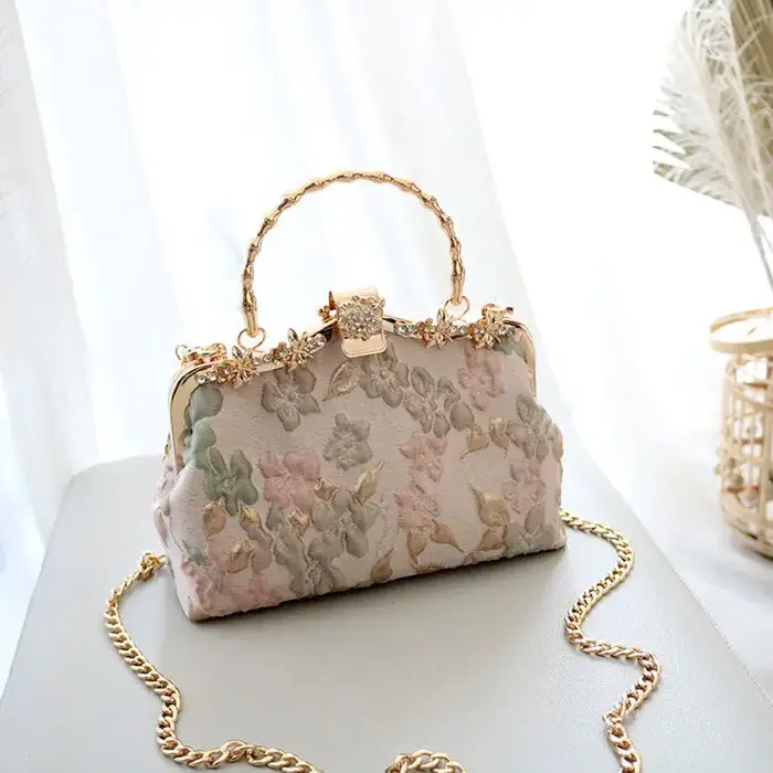 Sac à fleurs creux classique pour femmes