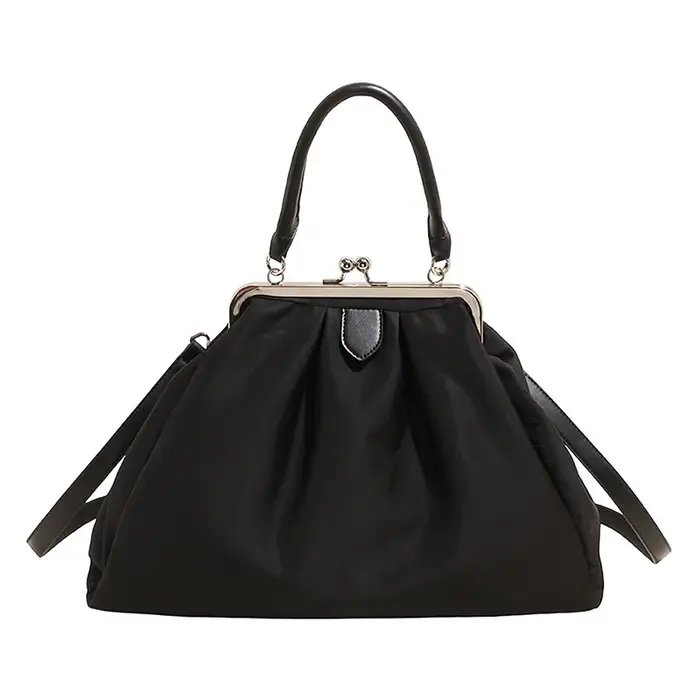 Sac à main pochette imprimé léopard pour femme avec fermoir métallique, sac à dos multifonctionnel,
