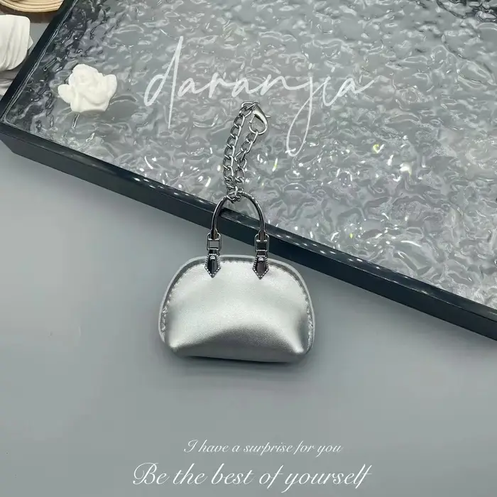 Mini sac exquis, breloque de sac, bricolage, porte-clés, petite coque, décoration de petit sac exqui