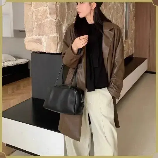 Sac à main pour femme en cuir de mouton