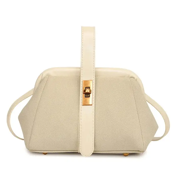 Fouet de sacs à bandoulière en faux daim solide pour femme, cadre en PU, haute qualité, nouveau desi