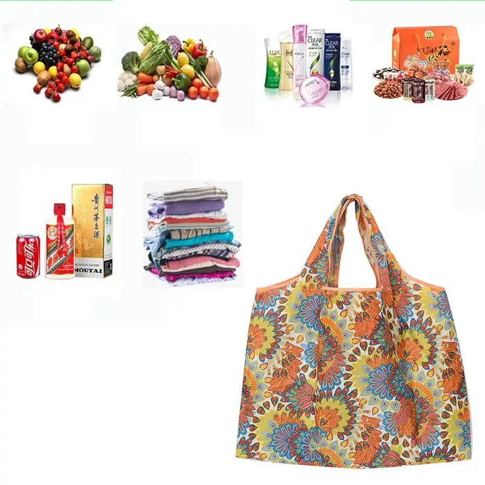 Sac de courses pliable polyvalent