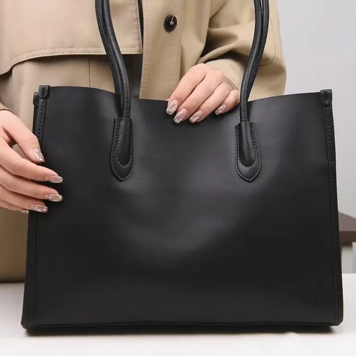 Sac à main en cuir véritable pour femme
