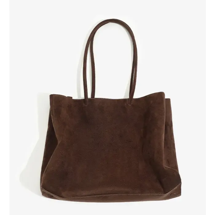 Sac à bandoulière sous les bras en daim de luxe