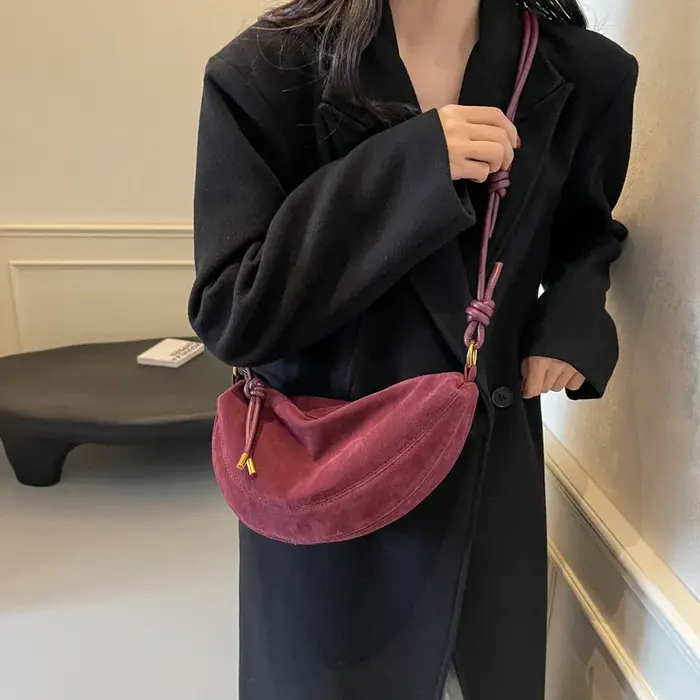 Faux daim Super populaire Niche sac à bandoulière