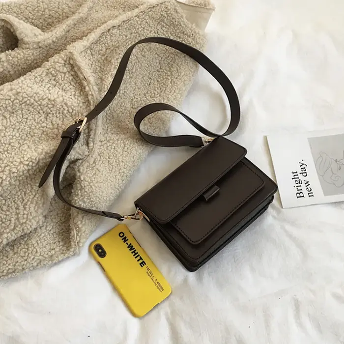 Petit sac à main de luxe en cuir PU pour femmes