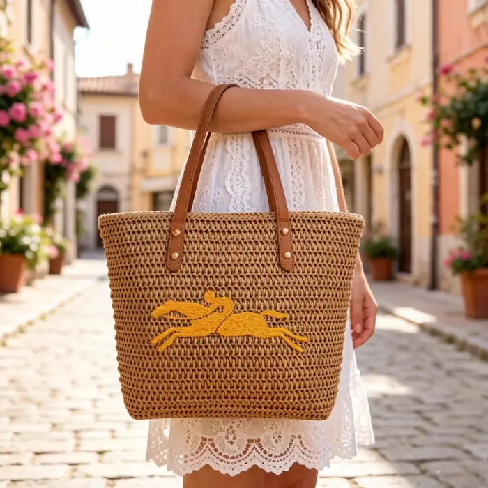 Sac fourre-tout élégant en cuir pour femme
