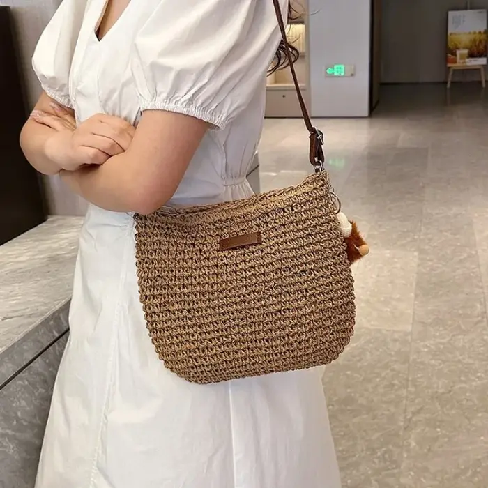 Sac à langer vintage : Sac à main de luxe en cuir pour femme