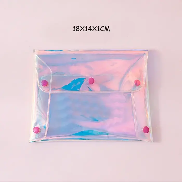 Sac à cosmétiques Transparent Laser pour femmes