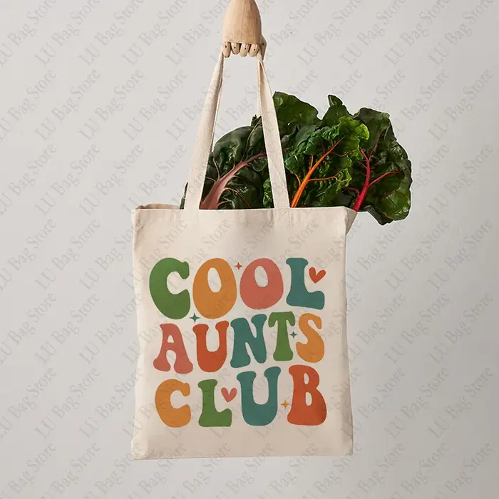 Sac fourre-tout en toile réutilisable