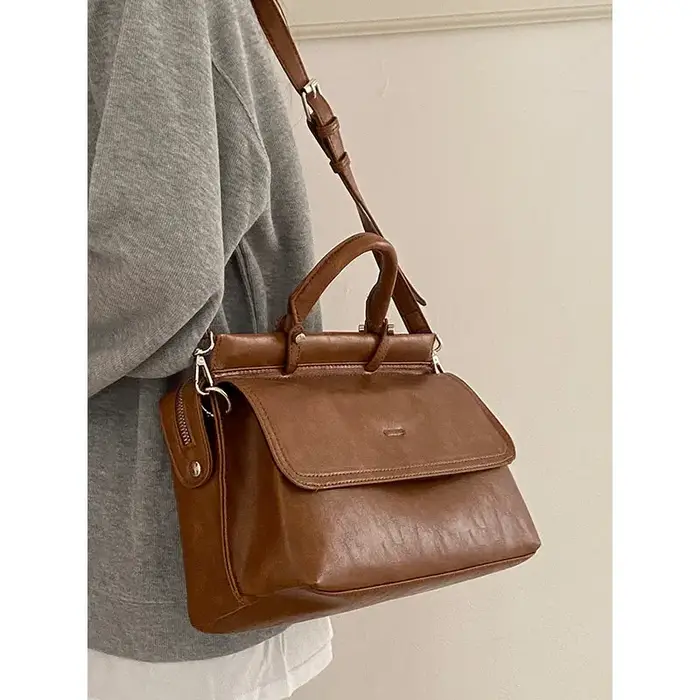 Sac messager rétro tendance