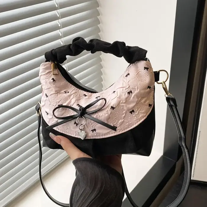 Nouveau sac à main en dentelle à carreaux Patchwork