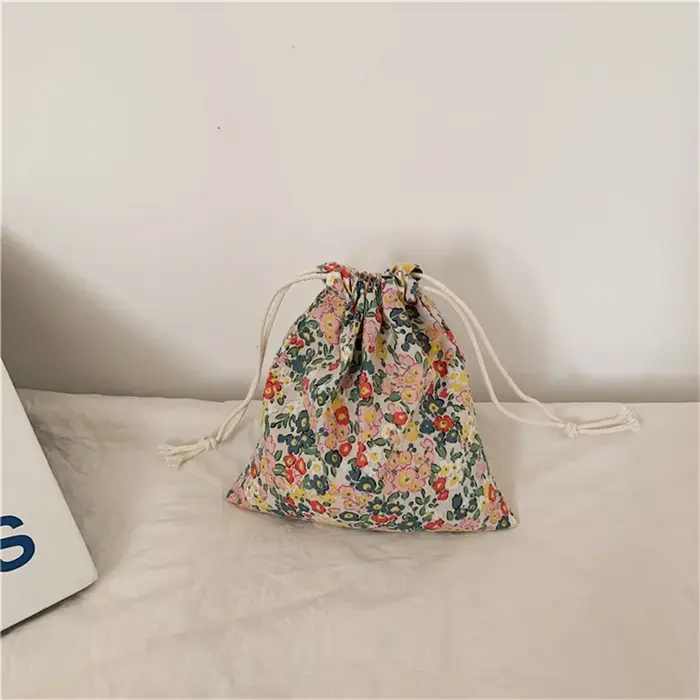 Sac en lin de coton de style japonais pour femmes