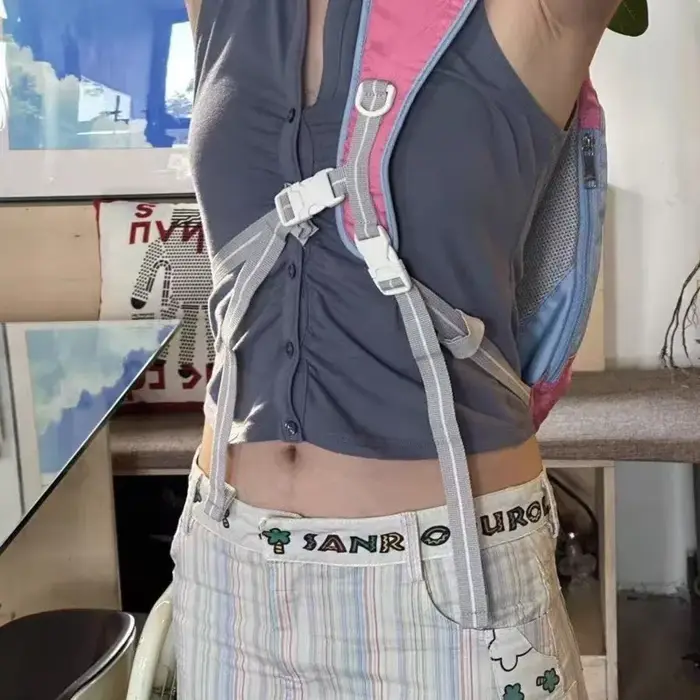 Y2K – sac à dos rose mignon