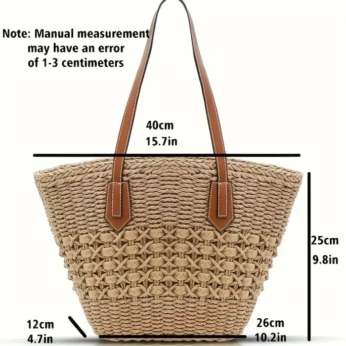 Nouveau bohême femmes sacs à bandoulière grande capacité été panier sac de paille