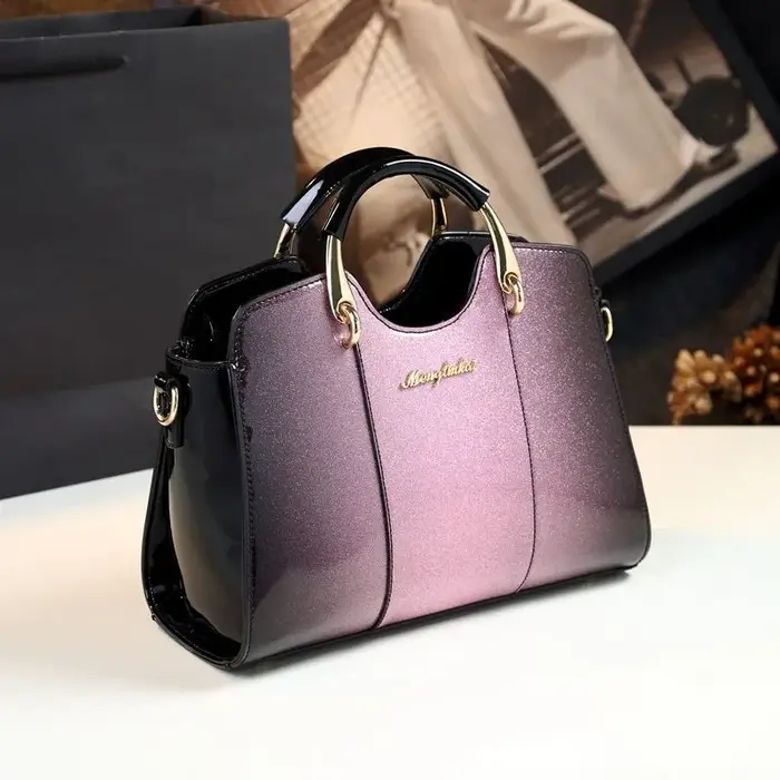 Nouveau Sac à Main Femme en Cuir Verni Tendance 2026