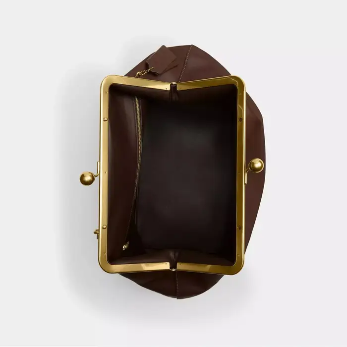 Grand sac à cadre Kisslock pour femmes, sac à main de luxe à bandoulière de styliste pour femmes, sa