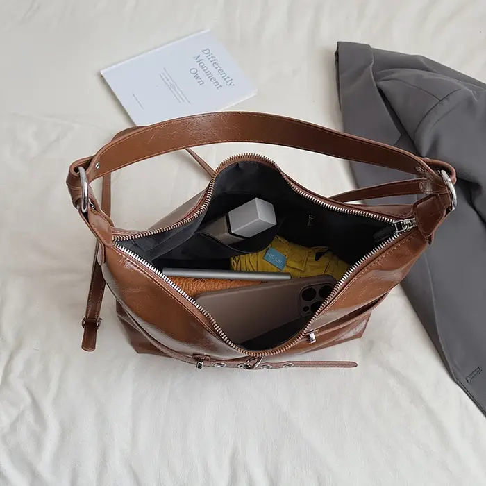 Sacs à bandoulière seau de styliste pour femmes
