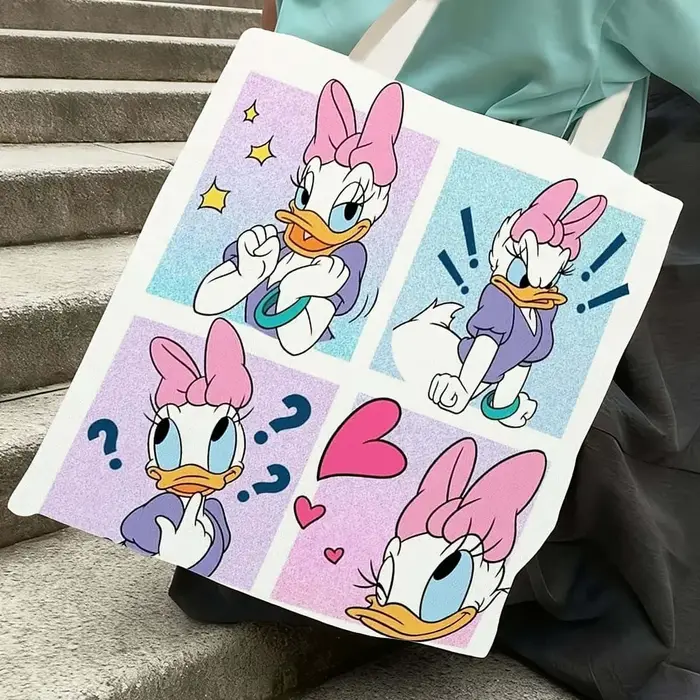 1 paquet de sacs fourre-tout imprimés Donald Duck