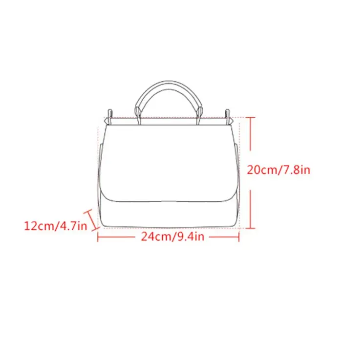 Sac à main pour femme en cuir jaune